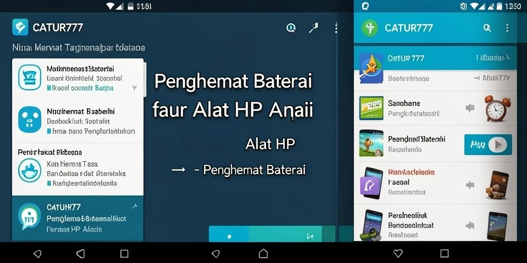 Tampilan antarmuka CATUR777 yang intuitif dan informatif.