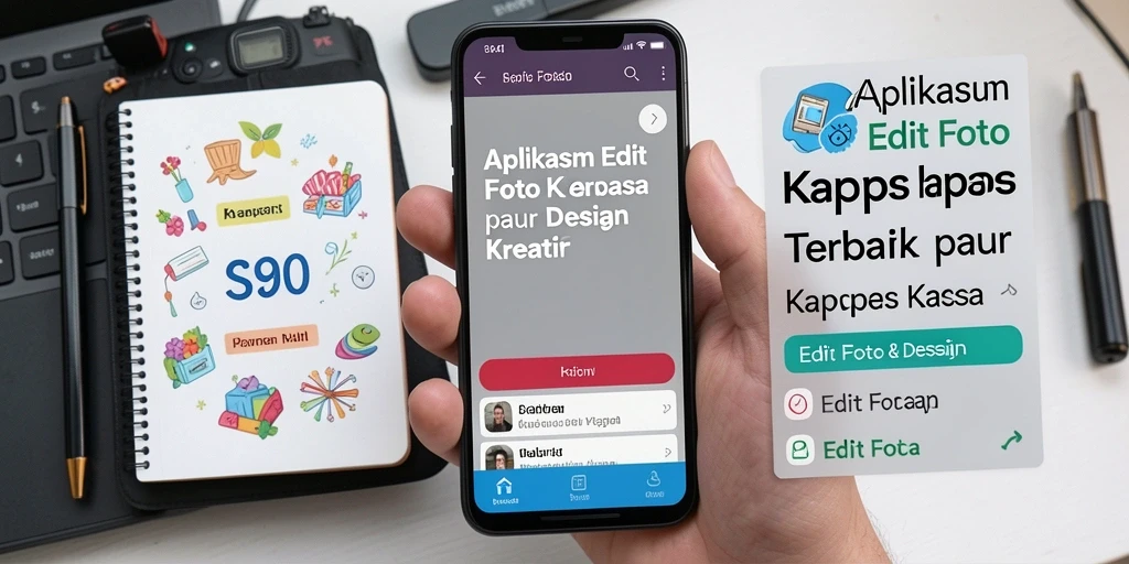 Tampilan antarmuka S80 yang simpel dan fungsional untuk edit foto kertas kaca.