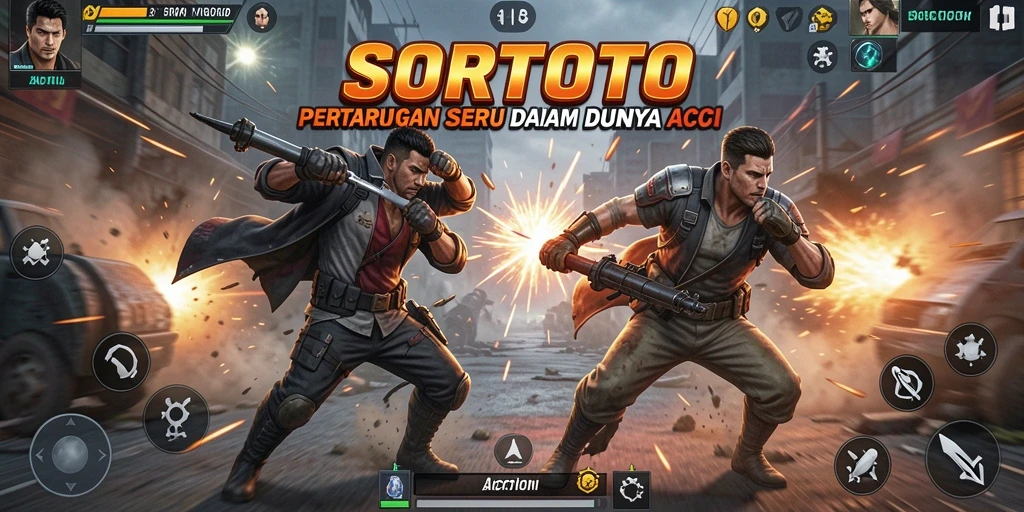 Tampilan antarmuka SORTOTO yang menarik dan fungsional.