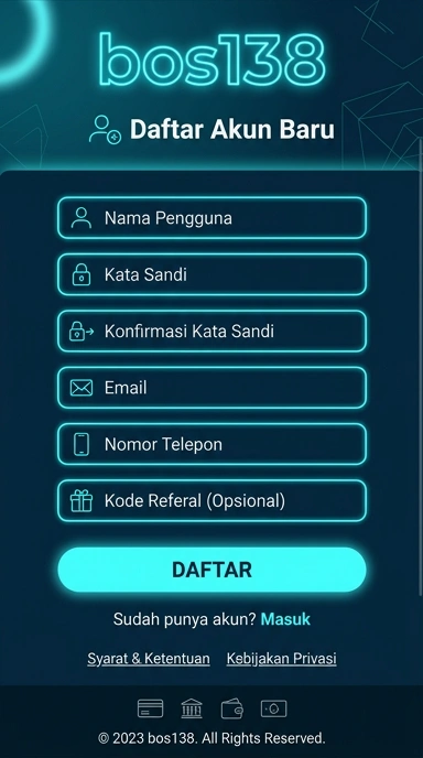 Buat Akun Baru bos138 dengan Mudah